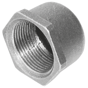 BSPT FEMALE BLANK CAP FIG185 GALV