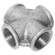 1    BSPT EQUAL FEM CROSS FIG171 GALV