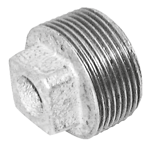 BSPT MALE HOLLOW PLUG FIG147 GALV