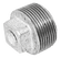 1    BSPT MALE HOLLOW PLUG FIG147 GALV