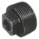 1.1/2BSPT MALE SOLID PLUG FIG148 BLACK