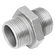 1/2  BSPT MALE HEX NIPPLE FIG144 GALV