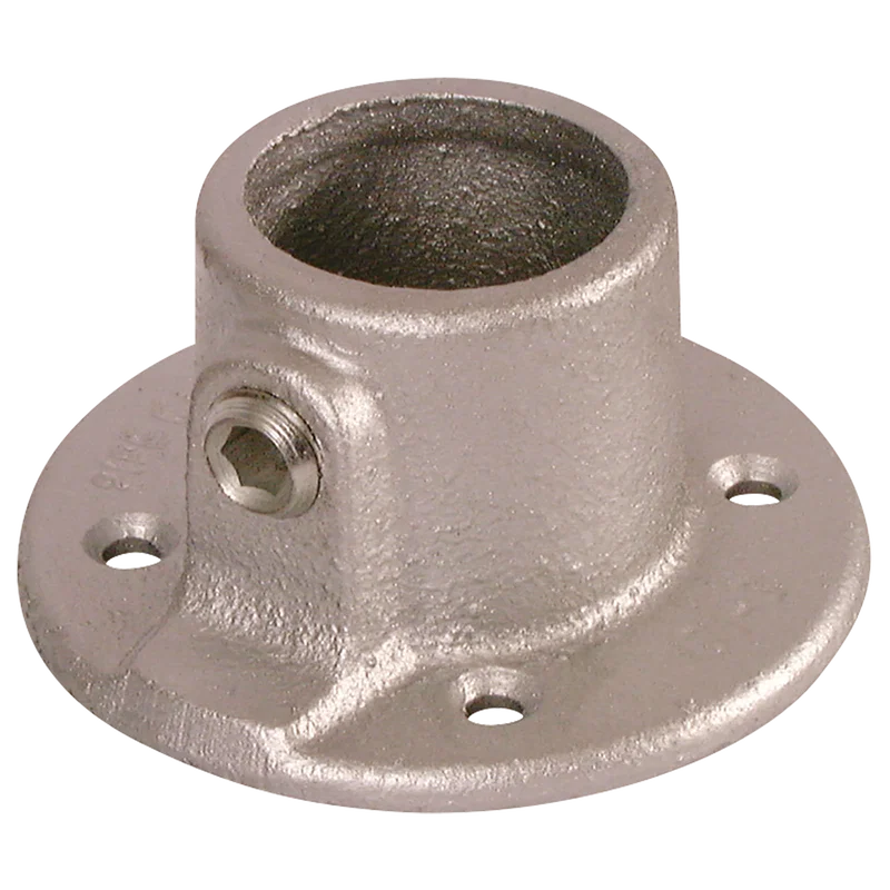 SIZE WALL PLATE PIPE CLAMPS H.RAIL