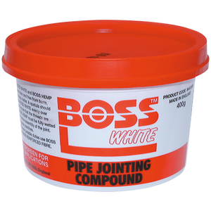 BOSS WHITE JOINTING PASTE 400GRM TUB