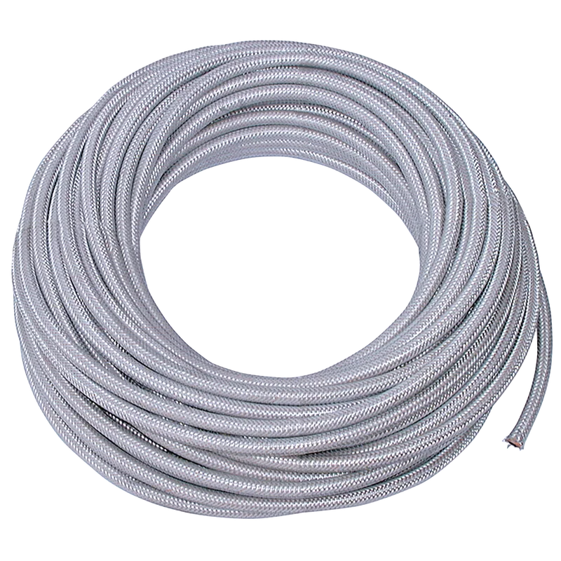 PROPANE HOSE C/W GALV OVERBRAID 25M