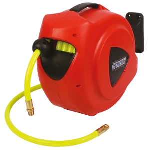 AIR & WATER HI VIS HOSE REEL 3/8X10M