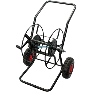 2 WHEEL HOSE CART BARE REEL