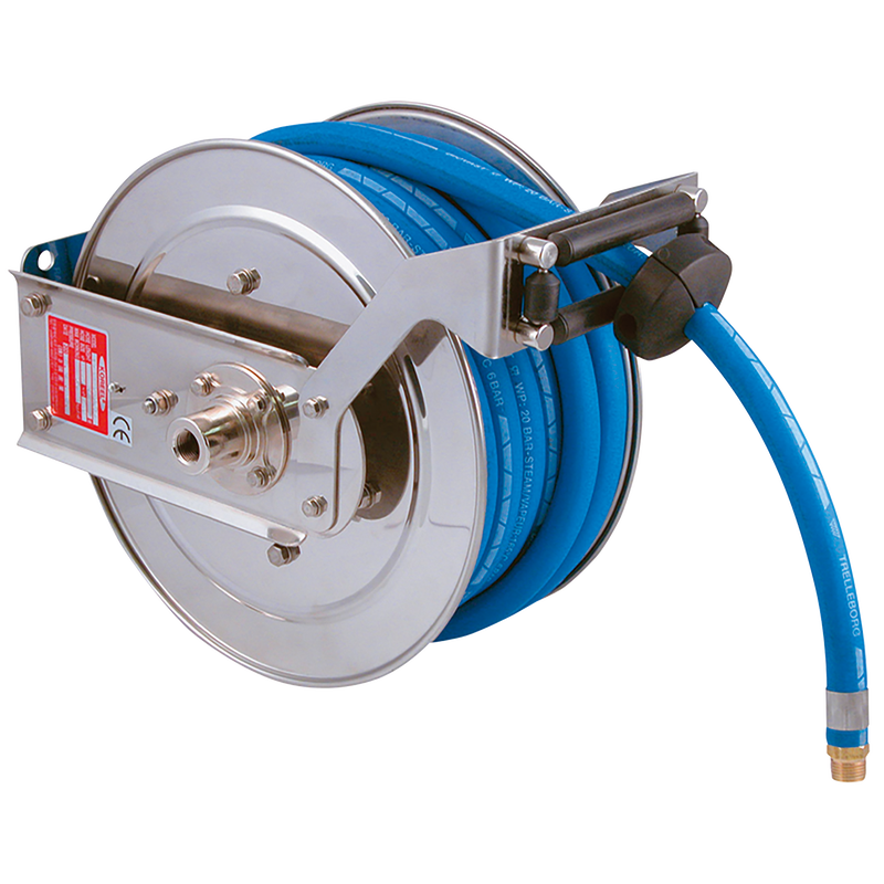 1/2 ID X 7/8 OD ST. ST HOSE REEL