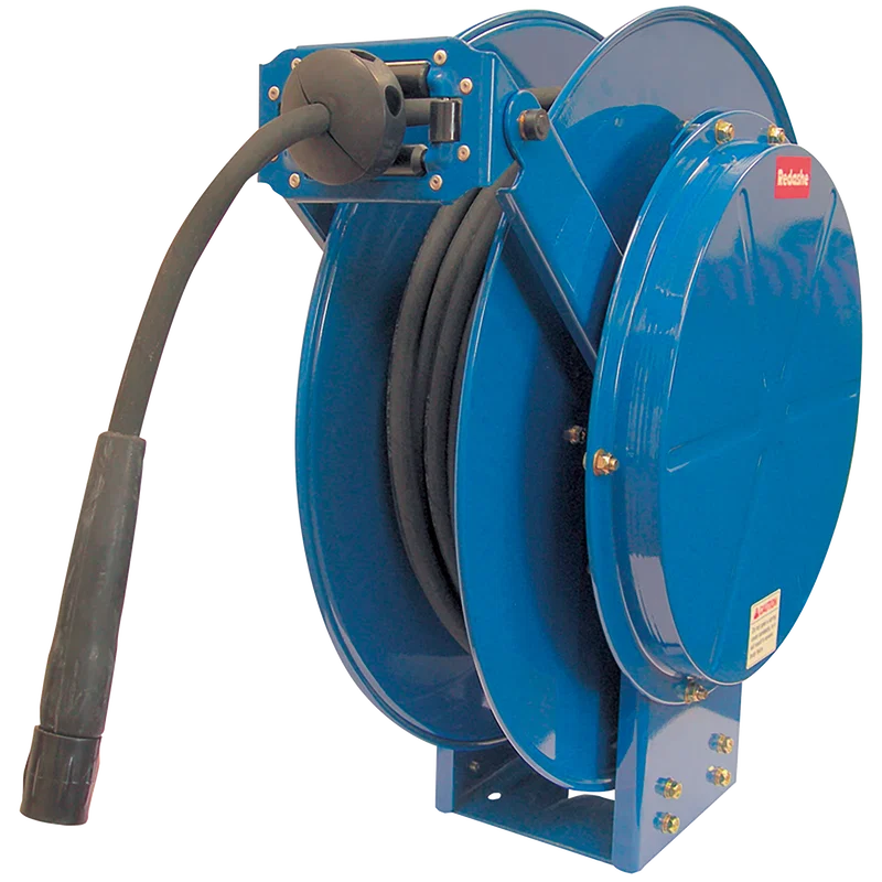 HIGH CAPACITY 40M SPRING REWIND REEL