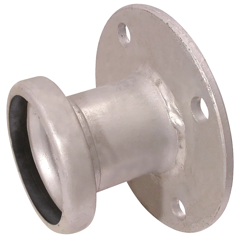 LEVER LOCK FEMALE FLANGED D