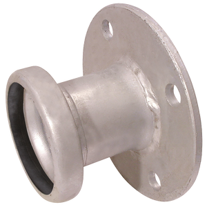 LEVER LOCK FEMALE FLANGED D