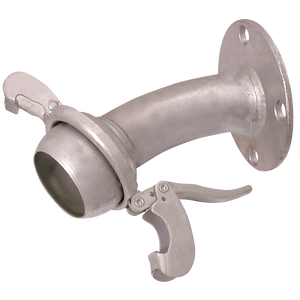 LEVER LOCK 45 MALE FLANGED NP16/D