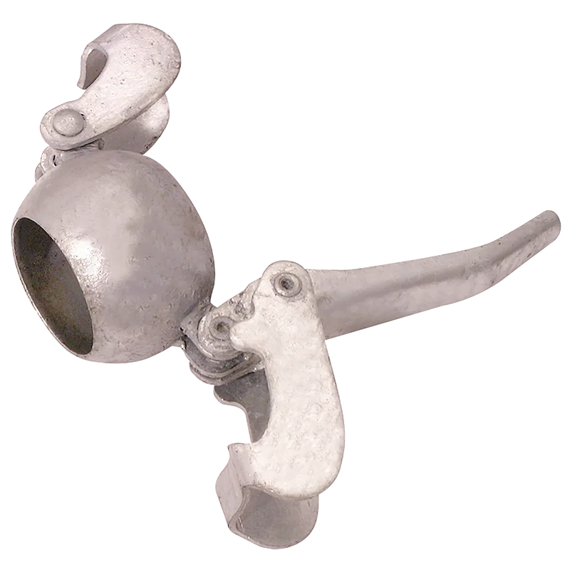 LEVER LOCK MALE END CAP C/W
