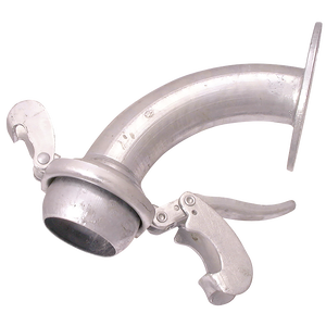 LEVER LOCK 90 MALE FLANGED NP16