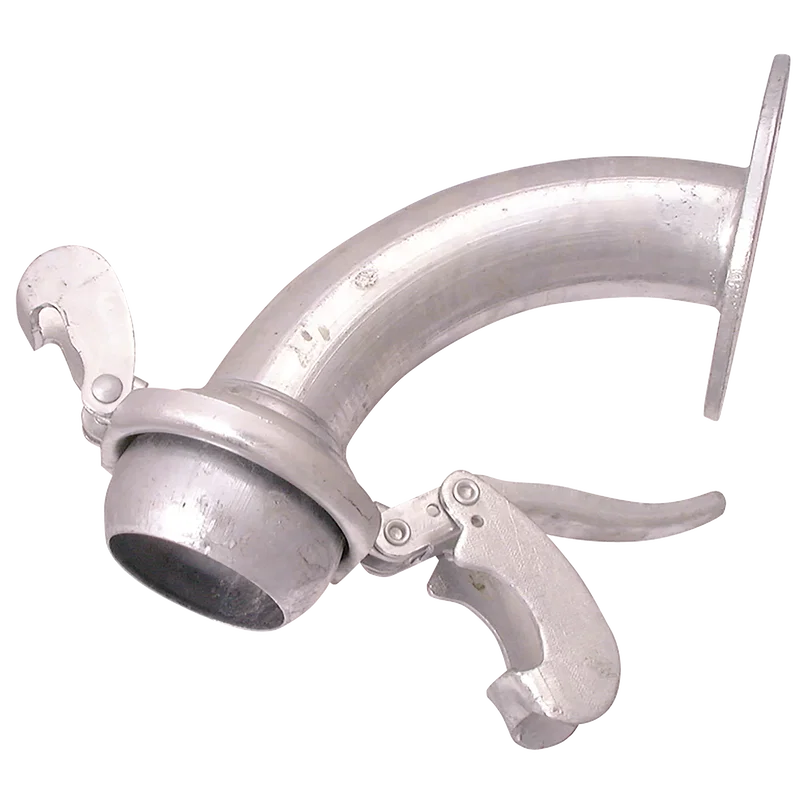 LEVER LOCK 90 MALE FLANGED TABLE D