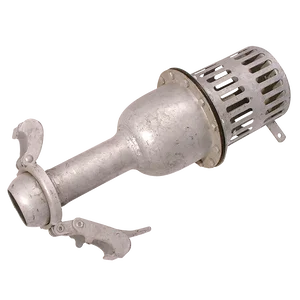LEVER LOCK FOOTVALVE & STRAINER MALE