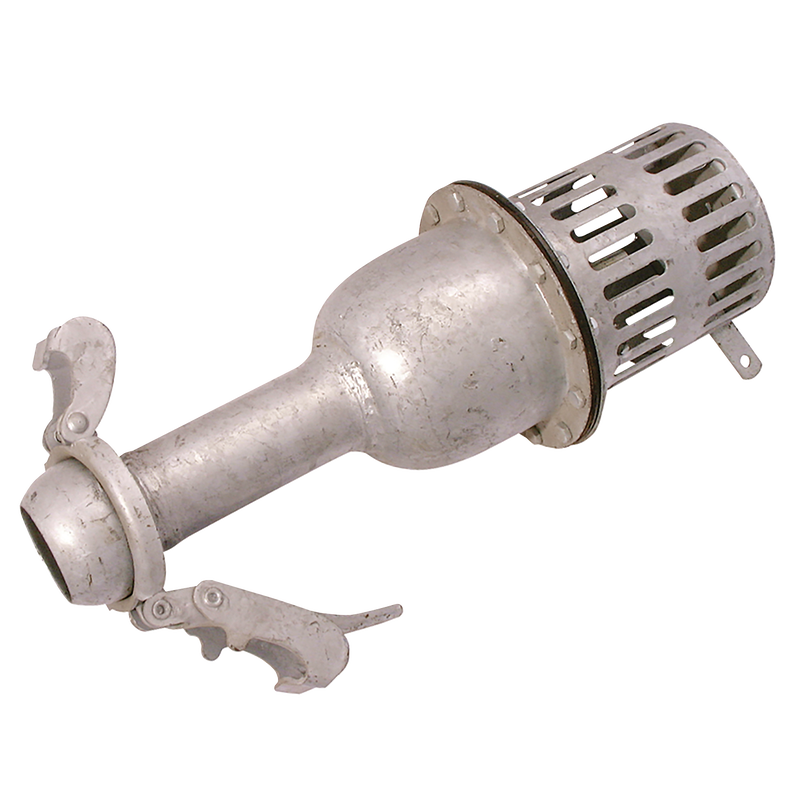 LEVER LOCK FOOTVALVE & STRAINER MALE