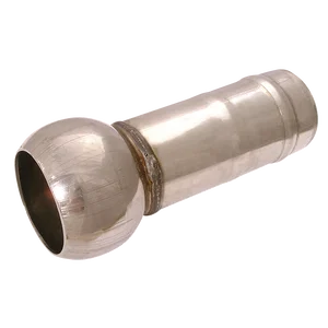 LEVER LOCK STAINLESS MALE TAIL