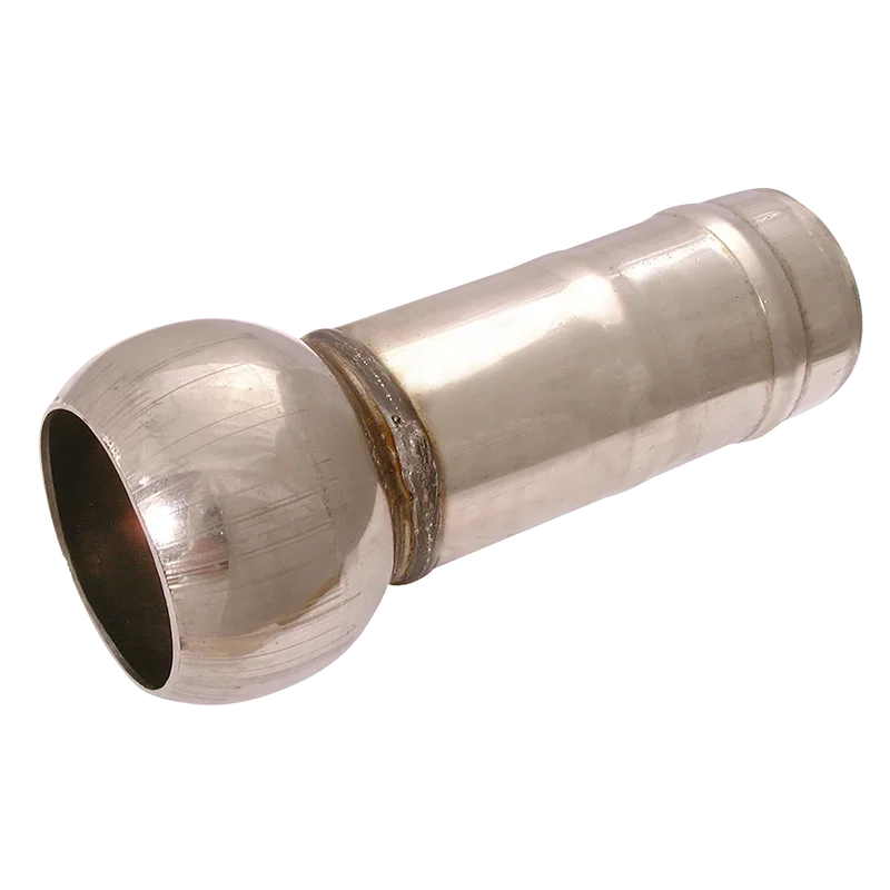 LEVER LOCK STAINLESS MALE TAIL