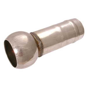 LEVER LOCK STAINLESS MALE TAIL
