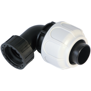 PP DN50X2 ELBOW FEMALE FITTING