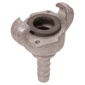 QAY CLAW COUPLING HOSETAIL PLATED
