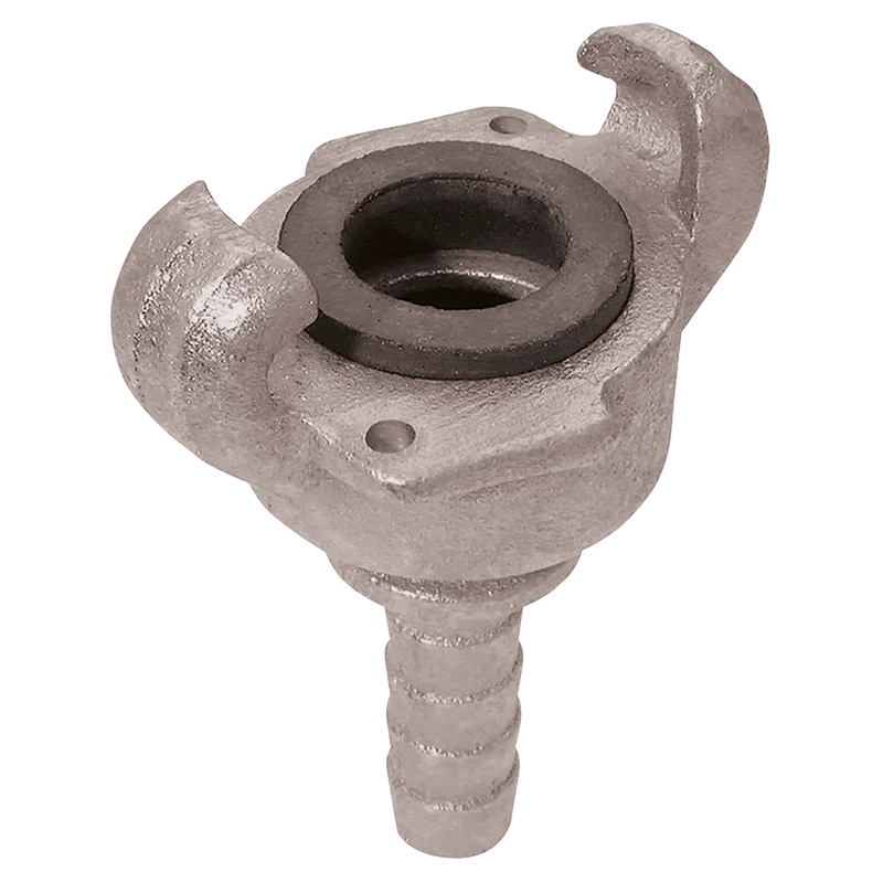 QAY CLAW COUPLING 1/2 HOSETAIL PLATED