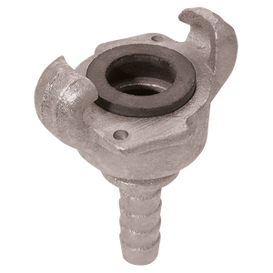 QAY CLAW COUPLING HOSETAIL PLATED