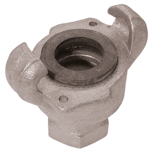 QAY CLAW COUPLING NPT FEM PLATED