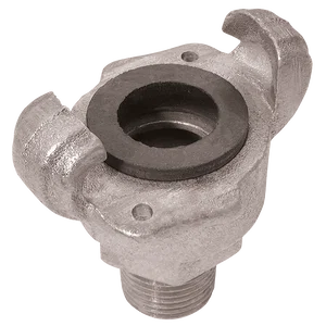 QAY CLAW COUPLING NPT MALE PLATED