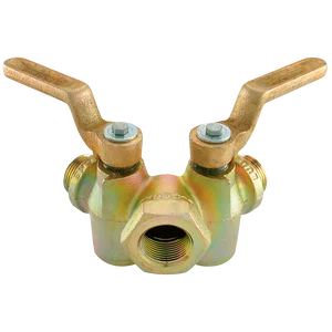 FEMALE DOUBLE THROTTLE VALVE