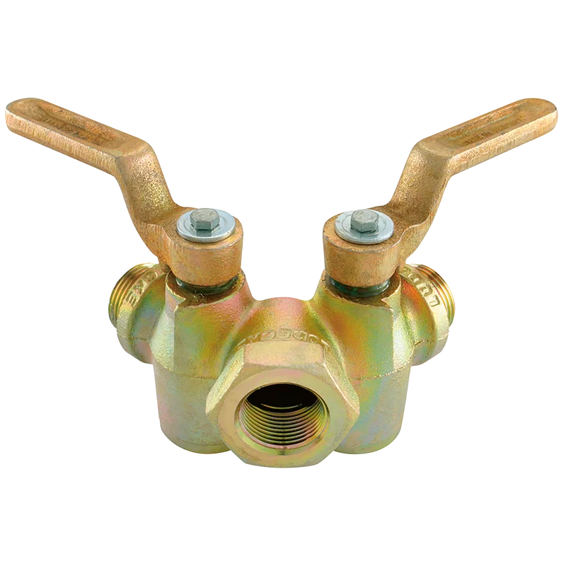 FEMALE DOUBLE THROTTLE VALVE