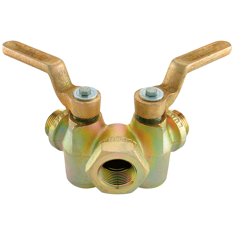 FEMALE DOUBLE THROTTLE VALVE