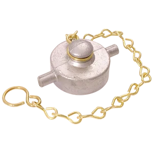 FEM ALLOY BLANK CAP & CHAIN
