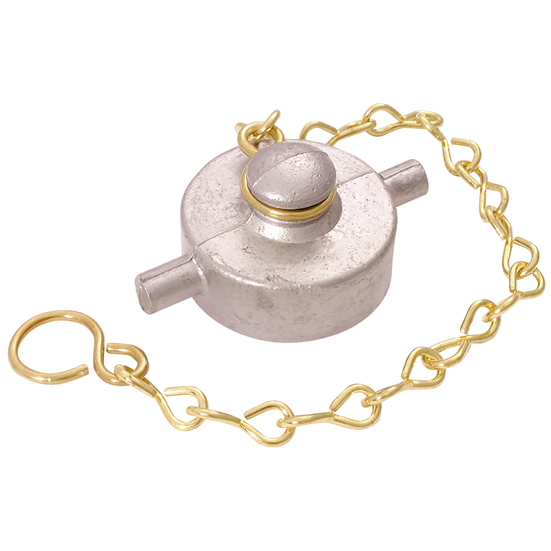 FEM ALLOY BLANK CAP & CHAIN