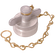 2     BSPP ALLOY BLANK PLUG & CHAIN
