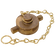 1.1/2 BSPP GUN METAL BLANK CAP & CHAIN