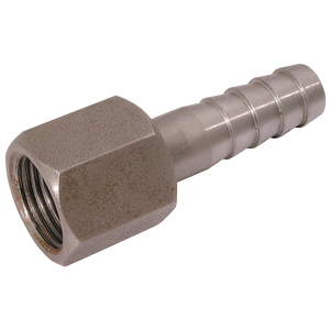 BSPP FEM NUT & TAIL C MILD STEEL