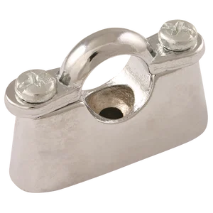 OD HOSPITAL PIPE CLIP CHROME PLATE