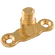 M10 MALE BACKPLATE BRASS