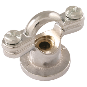 OD DUAL PURPOSE PIPE CLIP CHROME