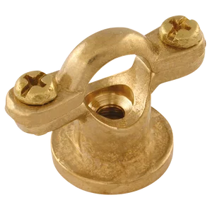 OD DUAL PURPOSE PIPE CLIP BRASS
