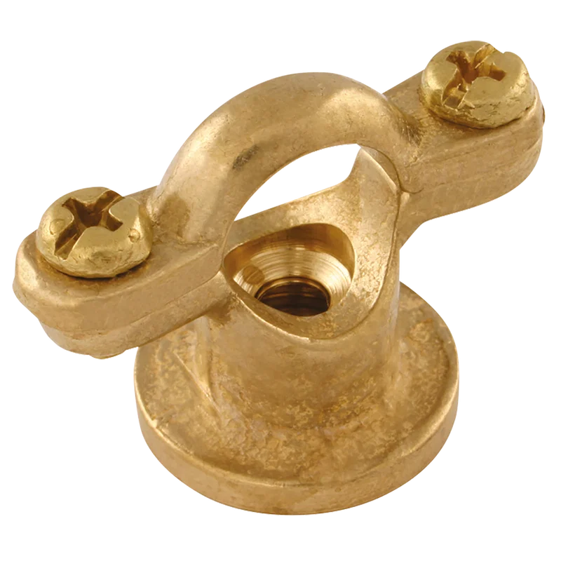 OD DUAL PURPOSE PIPE CLIP BRASS