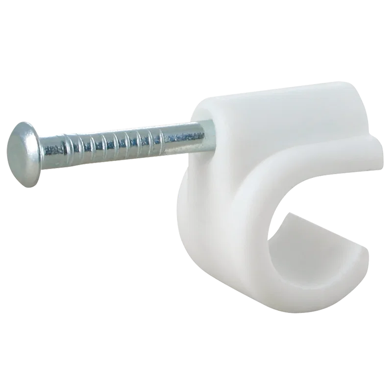 UNI WHITE NAIL CLIPS PACK OF 100