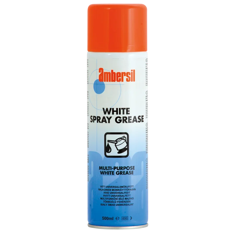 WHITE SPRAY GREASE 500ML