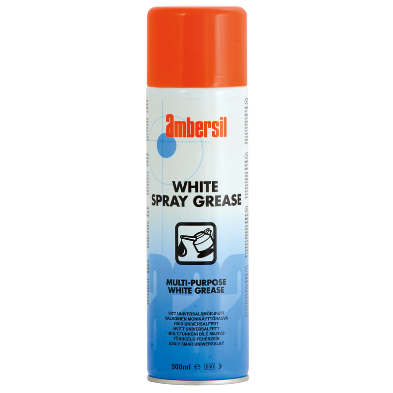 WHITE SPRAY GREASE 500ML