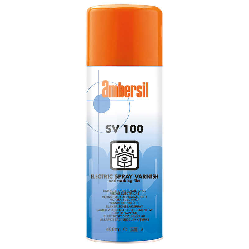 ELEC SPRAY VARNISH RED 400ML