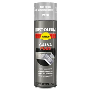 HARD HAT 500ML SPRAY ZINC GLOSS