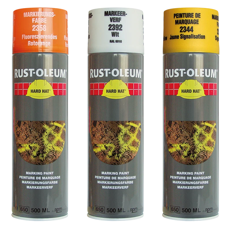 MARKING PAINT 500ML SPRAY RED/ORANGE