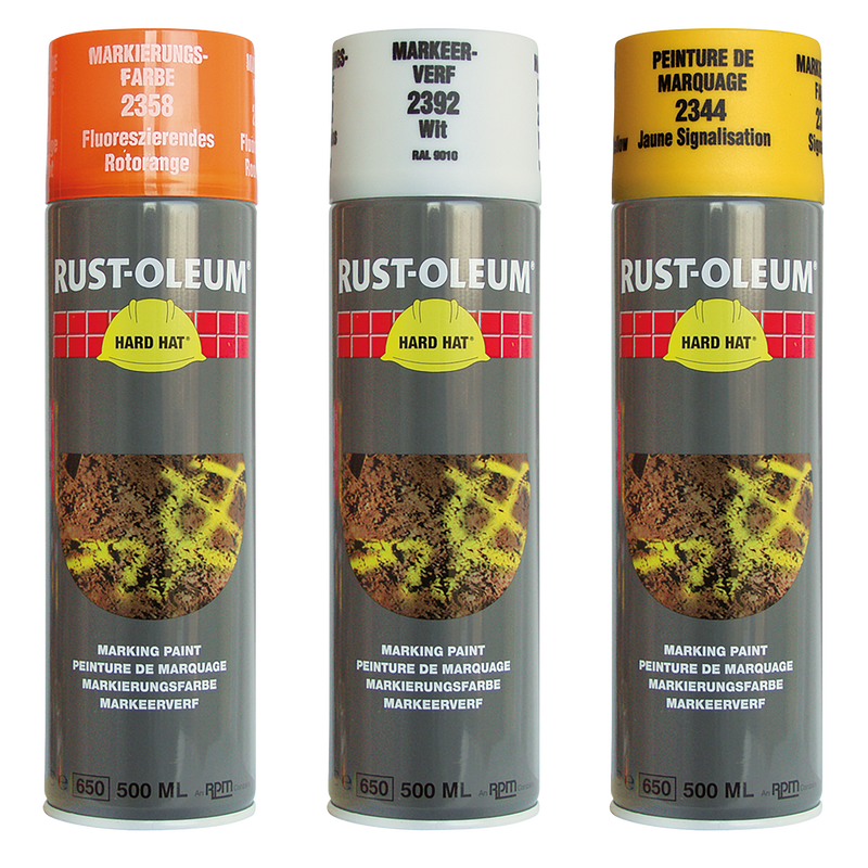 MARKING PAINT 500ML SPRAY RED/ORANGE